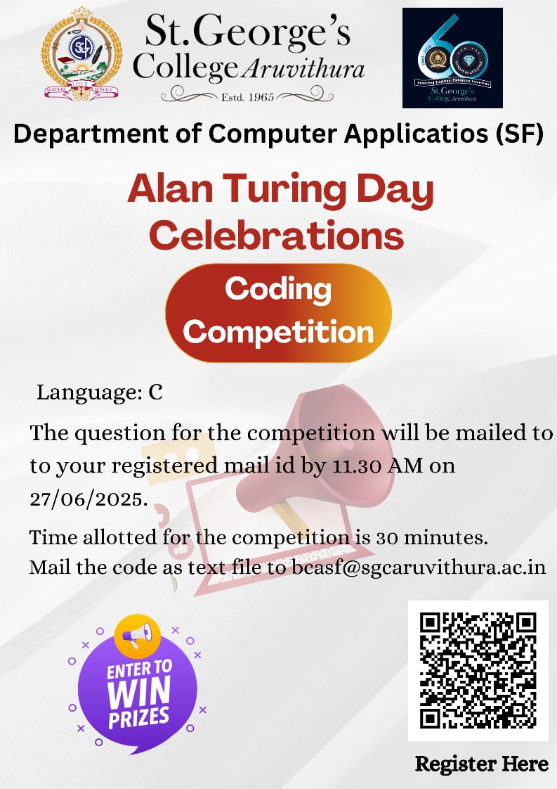 Alan Turing Day celebrations- Coding Competition